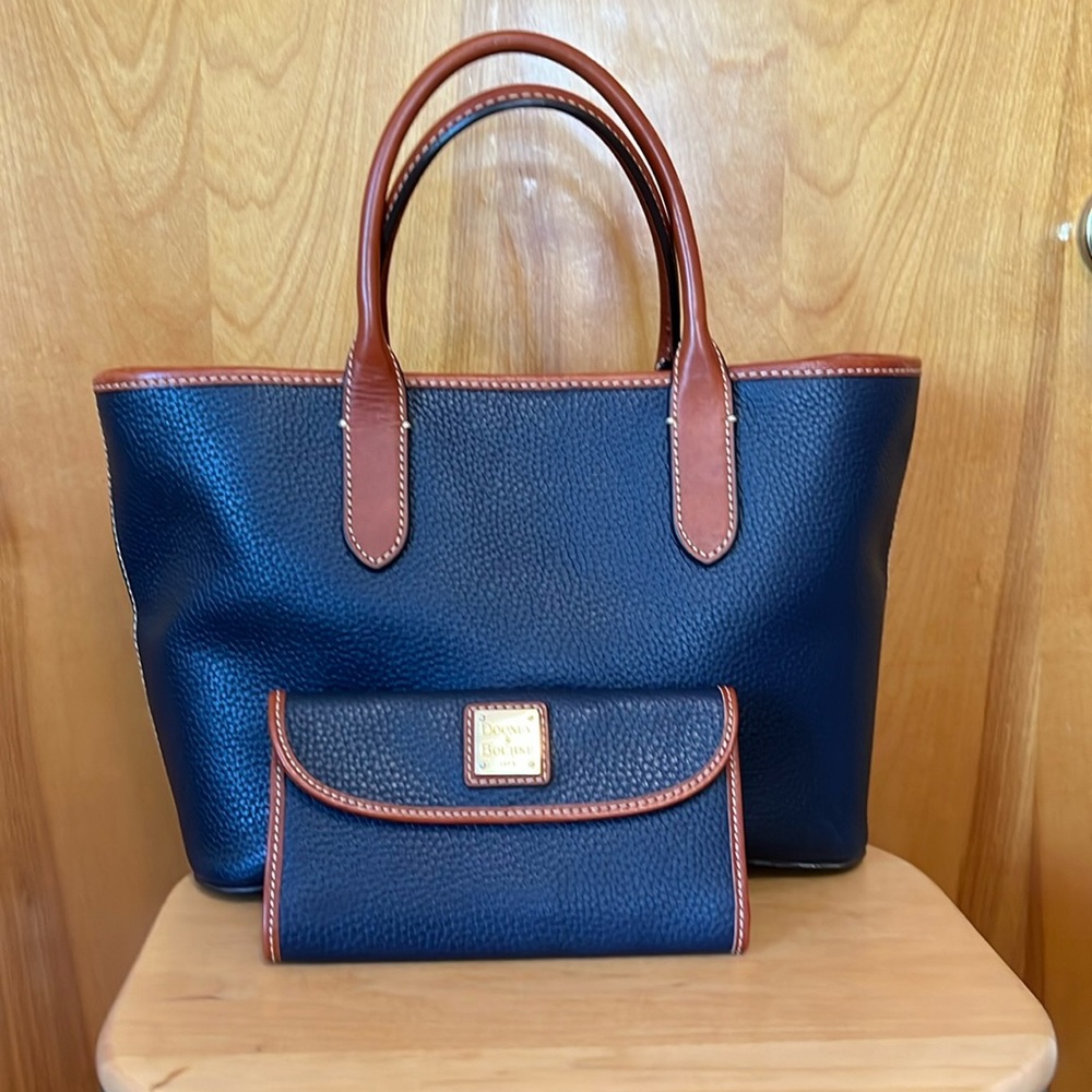 Dooney & Bourke bag with matching wallet